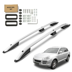 Relingi dachowe Porsche Cayenne I 9PA | 955  2002-2010 Srebrny