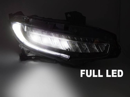 Lampy przednie do Honda Civic X 16-21 Full LED