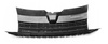 Grill atrapa Vw T6 2015- black chrome