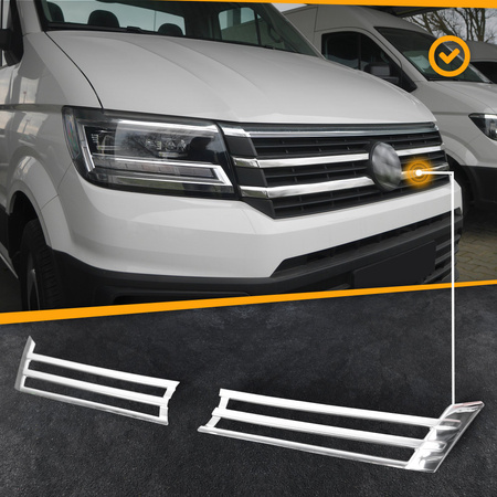 Listwy atrapy przedniej Volkswagen Caddy FL 2010-2015