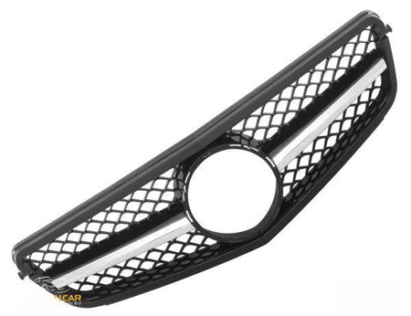 GRILL MERCEDES W204 C BLACK CHROM C63 LOOK AMG