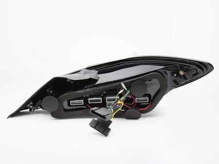 Lampy Tylne LED Diodowe do Mercedes CLA C117 13-16 black red smoke