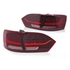 Lampy diodowe red LED BAR do VW Jetta VI 11-14