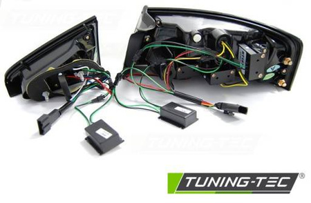 Lampy diodowe nowe AUDI A5 07-11 COUPE RED SMOKE LED