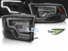Lampy reflektory FULL LED BLACK do  Dodge Ram 09-18