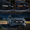 LED BAR Zestaw lamp oświetlenie LED w grill do FORD TRANSIT CUSTOM 2023-