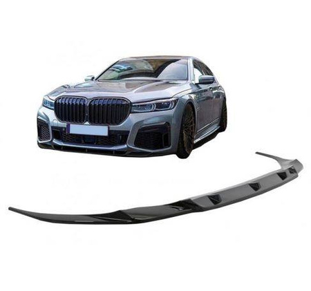 DOKŁADKA PRZEDNIEGO ZDERZAKA BMW G11 LCI CZARNA