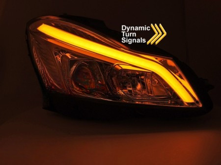 Reflektory lampy przednie LED Mercedes C-Klasa W204 dynamiczny kierunkowskaz