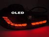 Lampy diodowe red LED OLED do VW Golf 6 VI 08-13