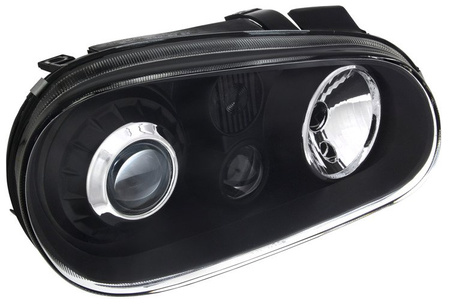 Reflektory lampy przednie VW Golf IV R32 LOOK BLACK