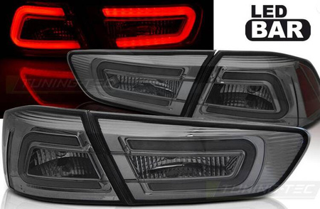 Lampy diodowe Mitsubishi Lancer 8 08-11 smoke led