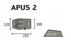 Namiot turystyczny dla 2 osób dwu osobowy Apus 2 Portal