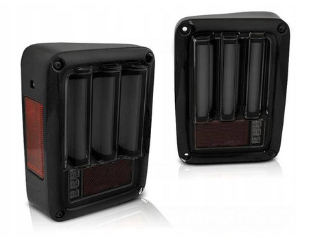 Lampy Chrysler Jeep Wrangler jk 07-18 led smoke