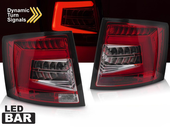 Lampy Tylne SKODA OCTAVIA III 2012–2016 KOMBI red white