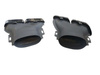 Końcówki tłumika wydechu Mercedes W213, GLC X253 czarne