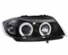 Reflektory lampy przednie BMW E90/E91 BLACK RINGI