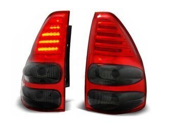 Lampy Diody Toyota Land Cruiser 120 03-09 Redsmoke