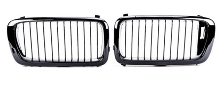 GRILL BMW 7 E38 94-99 SINGLE LINE GLOSS BLACK