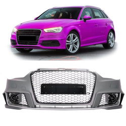 ZDERZAK AUDI A3 8V 12-15 SPORTBACK HATBACK HALOGEN