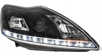 Lampy przednie reflektory Ford Focus II FL LED Bla