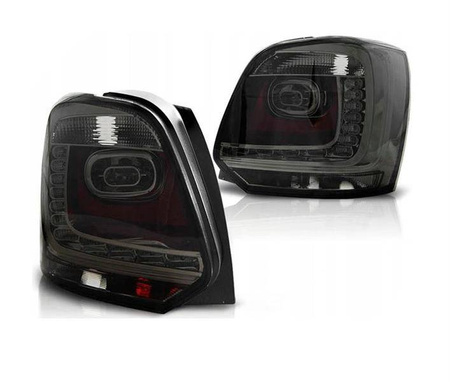 Lampy diodowe tylne Vw Polo V hb 09-13 smoke led