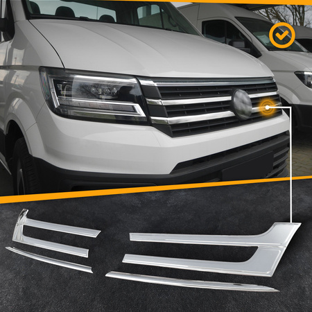 Listwy atrapy przedniej Volkswagen Transporter FL 2009-2015