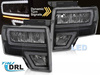 Lampy przednie do Ford F150 MK12 08-14 black LED