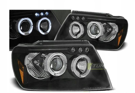 Lampy Chrysler Jeep Grand Cherokee soczewki black