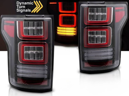 Lampy diodowe RED LED do Ford F150 MK13 14-20