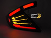 Lampy diodowe do Honda Civic X 16-21 Hatchback smoke