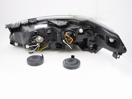 Lampa prawa reflektor black do Renault Laguna II