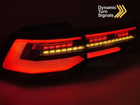 Lampy tylne diodowe LED do VW Golf 8 19-24 smoke