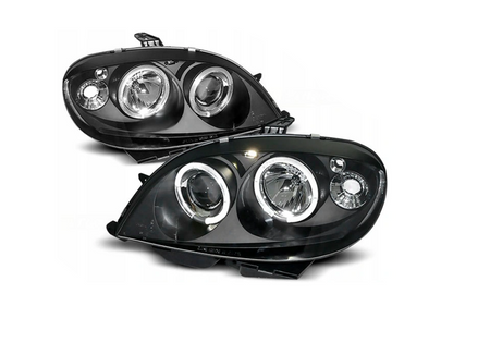 Lampy Reflektory Citroen Saxo 99-03 Ringi Chrome