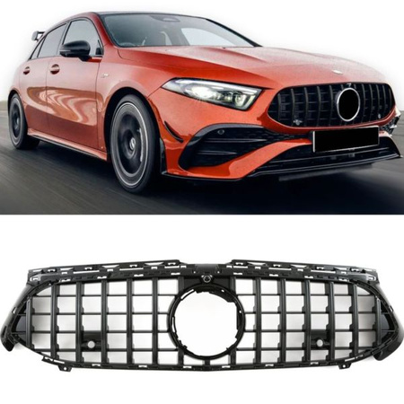 GRILL MERCEDES W177 A PANAMERICANA 2023- BLACK