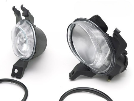 Halogeny lampy przeciwmgielne szklany klosz Peugeot 206 Hatchback Kombi CC 