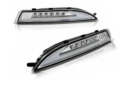 Kierunkowskazy + pozycja Vw Scirocco 08- Chrome Led