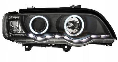 Lampy przednie BMW X5 E53 XENON D2S RINGI CCFL BLA