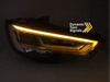 LAMPY REFLEKTORY PRZEDNIE FULL LED SEQ DRL AUDI A3 8V