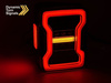 Lampy tylne diodowe Chrysler Jeep Wrangler JK 07-18 LED black
