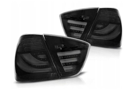 Lampy diodowe Bmw E90 05-08 smoke black led bar