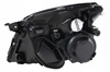Reflektory przednie Opel Vectra C BLACK