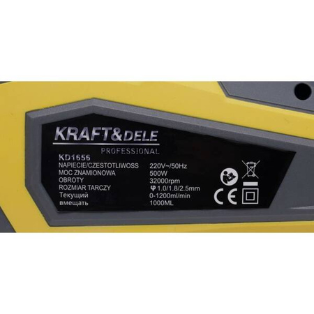 Pistolet natryskowy 500W 1000ml KD1656