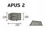 Namiot turystyczny dla 2 osób dwu osobowy Apus 2 Portal