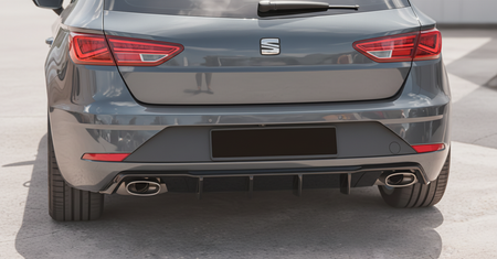 Dokładka zderzaka tylnego/ dyfuzor Seat LEON MK3 2016-2020