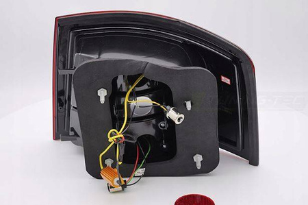 Lampy diodowe red smoke led do Audi A6 97-04 Avant