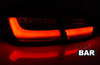 Lampy diodowe red white led do BMW f30 11-18
