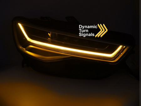 LAMPY REFLEKTORY PRZEDNIE FULL LED SEQ DRL AUDI A6 C7