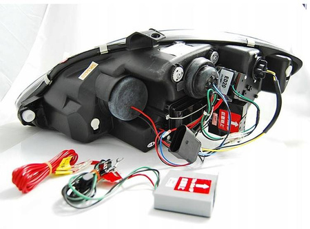 Reflektory Seat Leon, Altea 09-12 Black Tru Drl