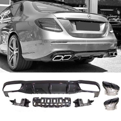 DYFUZOR MERCEDES W213 E 16-20 LOOK AMG E63 BLACK