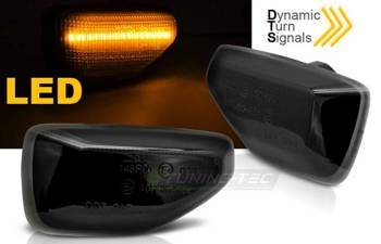 Diodowe kierunkowskazy boczne nowe. DACIA DUSTER / LOGAN / SANDERO SMOKE SEQ LED